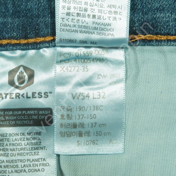 Levis 559 Jeans Mens 54 Blue Big & Tall Relaxed Straight Fit Denim New - Picture 7 of 8